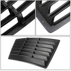 Black Rear Window Louver Sun Shade Cover for Ford Mustang Fastback 1979-1993