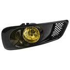 For 1999-2000 Honda Civic Front Bumper Halogen Fog Lights Lamp&Grille Grill 3PCS