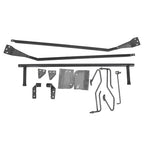 Hood Flip Tilt Combo Kit Stainless Steel Rubber For Ford F100 F 100 1953-1956