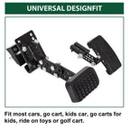 Universal Gas and Brake Pedal Extenders for Cars,Go Kart,Ride on Toys Adjustable