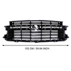 Black Front Bumper Grille For 2021-2024 Chevrolet Tahoe Suburban LT 84634392