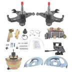 For Chevy C10 Suburban Base Truck Front Disc Brake Conversion Kit 6 Lug Wheels