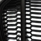 New For Transit T150 T250 T350 2020-2022 Glossy Black Plastic Front Upper Grille