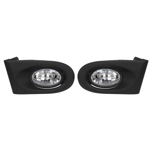 Clear Lens Bumper Fog Lights Lamps w/wiring for 2002-2004 for Acura RSX 2DR