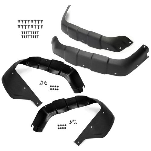 For 2000-2003 Honda Rancher 350 TRX350 Full Set of 4 Fender Splash Guard Flare