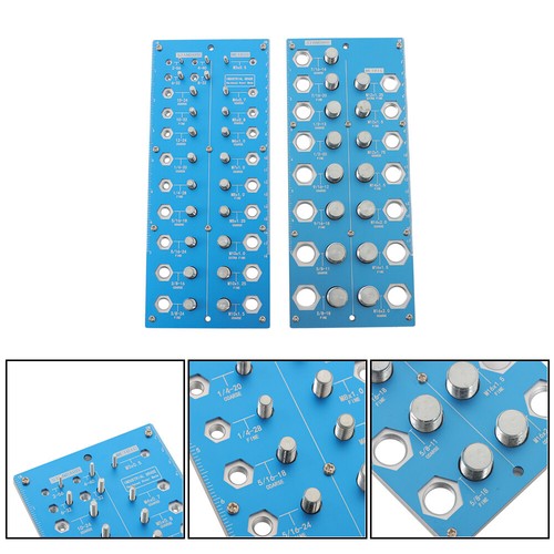 New Nut And Bolt Thread Checker New Bolt  21 Inch And 17 Metric Specification
