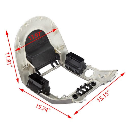 Instrument Panel Lid Dash Radio Bezel ABS for 04 05 06 Nissan Titan Armada
