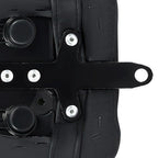 Black Rear Passenger Seat Pillion For Harley Softail FXST Street Bob FXBB 18 23
