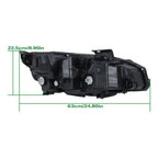 LED Headlight Headlamp Clear Housing For Honda Civic 2016-2019 Driver/Left Side