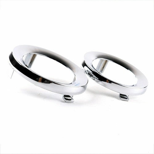 Pair Front Chrome Fog Light Trim Lamp Cover for 2009-2013 Subaru Forester