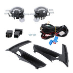 For Honda CR-V 2023-2024 Left+Right Side w/Switch Wiring LED Fog Lights Assembly