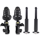 4Pcs Front Strut Assys + Rear Shock Absorber For Cadillac SRX 10-16 w/ Electric