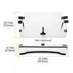Clear Windshield Flip for Polaris RZR 800 570 RZR XP 900 XP 4 800 900 11-14