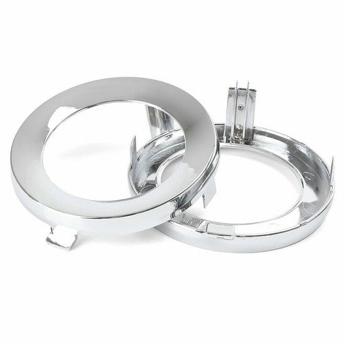 Pair Front Chrome Fog Light Trim Lamp Cover for 2009-2013 Subaru Forester