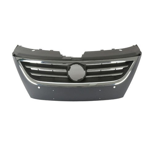 Front Bumper Upper Grille for VW for Volkswagen Passat CC 2009-2012 Black Chrome