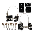 Hood Latches Hood Lock 2pcs Aluminum Catch Locking Kits for Jeep Wrangler JK JL