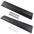 Pair Rear Lower Door Trim Molding Black for Cadillac XT5 2017-2025 Left & Right