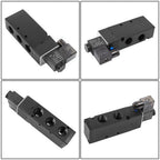 1/2" Inch 5 Way Pneumatic Directional Control Electric Solenoid Valve 110V AC