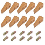 X290 Sharp Bucket Teeth/Tooth with K290S Flexpins Fit for Mini Excavator 10Pcs