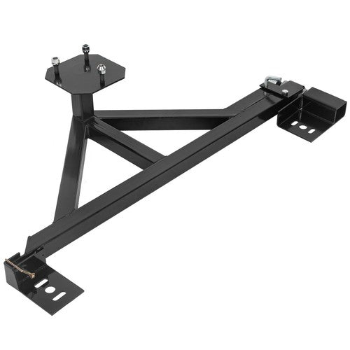 Black Spare Tire Carrier For 2003-2009 HUMMER H2 Rack w/ Drop-down Option Rear