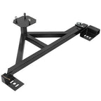Black Spare Tire Carrier For 2003-2009 HUMMER H2 Rack w/ Drop-down Option Rear