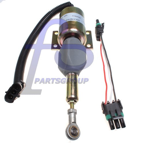 24V Fuel Injection Pump ShutOff Solenoid RE516083 For John Deere 200LC Excavator