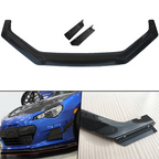 ZZ2V00288 Front Splitter Lip Chin Spoiler Carbon Fiber for Subaru BRZ 2013-2016