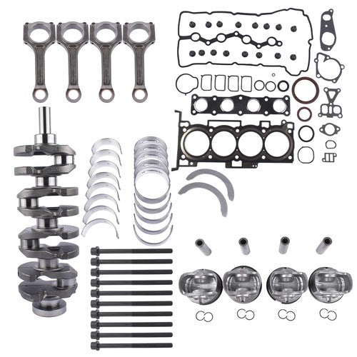 Crankshaft Con Rod Gasket Set Pistons Bearing Screw Kit for Hyundai Sonata 2.0L