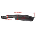 For 94-97 Dodge Ram 1500 2500 Dash Cover Cap Molded Dashboard Overlay Black