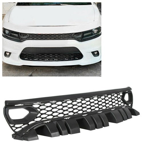 Front Upper Grille for Dodge Charger SRT GT 2015-2023 2 Side Bezels