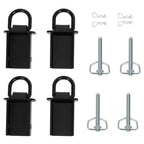 Stake Pocket D Rings 4 Pcs 12000 Lbs Heavy Duty Removable For Utility Trailers