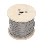 3/16In 7x19 T304 Stainless Steel Cable 500FT Wire Rope 3700lb Fracture Strength