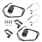 New Ignition Coil Spark Plug With Cap Kit For Yamaha XJ550 XJ750 1981-83