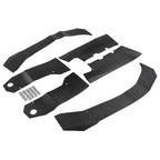 Full Set of 6 Fender Flares Mud Guards for 21-24 Yamaha Wolverine RMAX2 1000