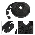 60 FT L-shaped Landscape Edging Border Kit No-Dig Garden Edge Lawn Border 1.5"