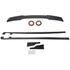 2005 2013 Corvette C6 Base ZR1 Style Side Skirts Rear Trunk Wing Spoiler
