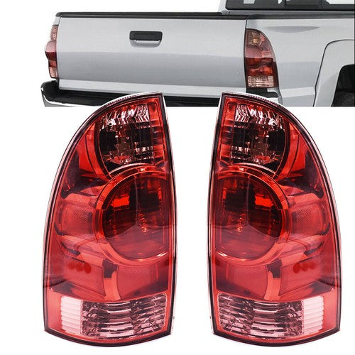 2pcs New Left+Right Red Rear Tail Brake Light Lamp Fit For Toyota Tacoma 08-15