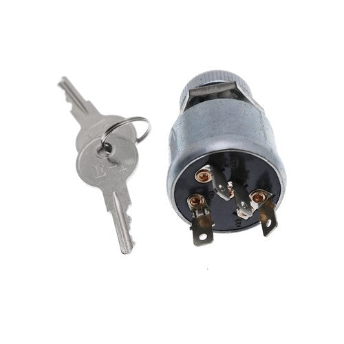 Fit EZGO Golf Cart Key Switch 4 Prong Pin 2 Keys 81 UP Gas or Electric 33639G01