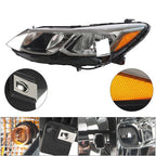 Headlight Replacement Fit For Chevrolet Cruze 2016-2019 Sedan LH+RH Side Halogen