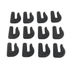 12 Pack 3/8" Weld On Grab Hook 6600lbs Heavy Duty G70 Forged Grab Chain Hooks