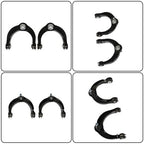 K621607 2× Front Upper Control Arms For 11-15 Dodge Durango Jeep Grand Cherokee