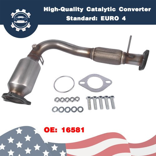 Front Catalytic Converter for GMC Terrain 10-14 Chevy Captiva Sport 12-15 2.4L