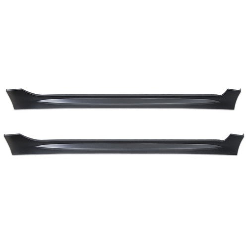 For 2006-2011 Honda Civic Mugen PU MU Style Side Skirts Body Kit Paintable ABS