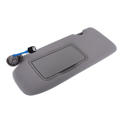 Gray Plastic Driver Side Sunvisor With Lights And Mirror For 17-22 Honda CR-V