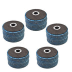 PACK 50 PREMIUM ZIRCONIA FLAP DISC SANDING GRINDING 4-1/2" X 7/8" 40 GRIT
