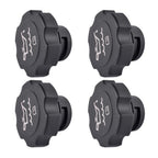Set of 4 Oil Filler Caps for Cadillac DTS Seville GMC Sierra 1500 2500 3500 HD