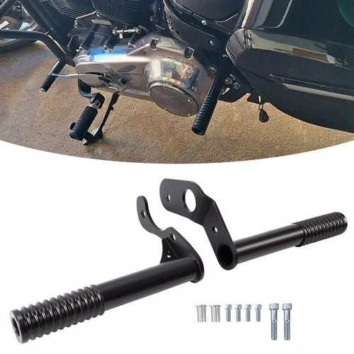 Passenger Crash Bar Protector For Harley Softail Street Bob FXBB 2018-2024 Black