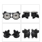 For 2016-2018 Honda Civic 2/4DR Front Bumper Smoked Fog Lights Assembly + Bulbs