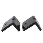 Left+Right Side Black Metal Suit For 16-18 Silverado 1500 Front Bumper Bracket