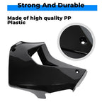 Right Side Radiator Shroud Black Painted for Kawasaki KLR650 Camo 2008-2018